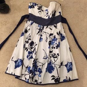 Flower print dress